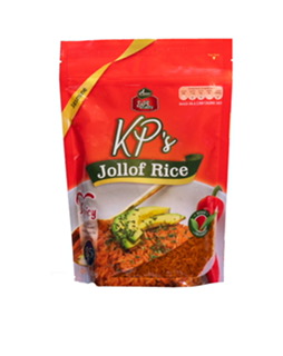 1lb Bag of KP's Jollof Rice: Spicy Jasmine